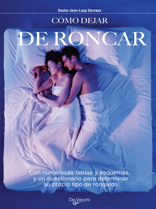 Title details for Cómo dejar de roncar by Dr. Jean-Loup Dervaux - Available